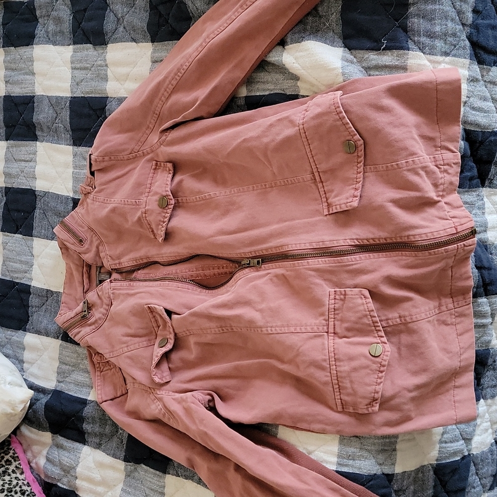 Pink Jean jacket